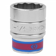 Головка торцевая стандартная двенадцатигранная 3/4", 1-1/4", дюймовая KING TONY 633040S Головка торцевая стандартная двенадцатигранная 3/4", 1-1/4", дюймовая KING TONY 633040S