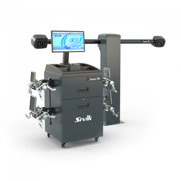 Стенд регулировки развала схождения Зенит-3D М2КС