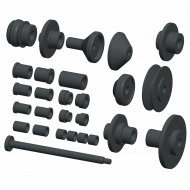 Дополнительный комплект Luxe для балансировки мотоциклетных колес КС-225-01 Дополнительный комплект Luxe для балансировки мотоциклетных колес КС-225-01