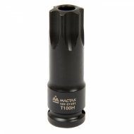 Насадка (бита) торцевая 1/2", TORX TR, T100H, L=78 мм, для шкива распредвала МАСТАК 103-21301 Насадка (бита) торцевая 1/2", TORX TR, T100H, L=78 мм, для шкива распредвала МАСТАК 103-21301