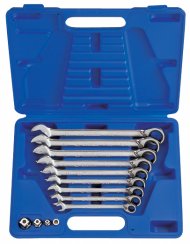 Набор комбинированных трещоточных ключей, 8-19 мм, кейс, 13 предметов KING TONY 13213MR Набор комбинированных трещоточных ключей, 8-19 мм, кейс, 13 предметов KING TONY 13213MR