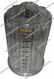 Колба осмотровая для установок 2380, без резьбы (до 2018 г.) NORDBERG 01-00004703 Колба осмотровая для установок 2380, без резьбы (до 2018 г.) NORDBERG 01-00004703