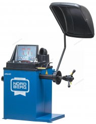 Станок балансировочный с ручным вводом параметров, синий NORDBERG 4524C(B) Станок балансировочный с ручным вводом параметров, синий NORDBERG 4524C(B)