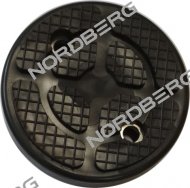 Накладка резиновая круглая для подъемников серии N4120, N4122A-4T, траверс серии N423 и N433 NORDBERG X005711