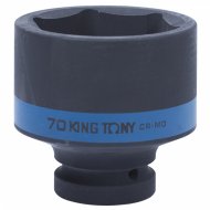 Головка торцевая ударная шестигранная 1", 70 мм KING TONY 853570M Головка торцевая ударная шестигранная 1", 70 мм KING TONY 853570M