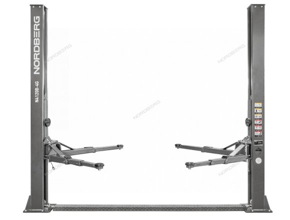 Подъемник двухстоечный 4 т, 220 В, серый NORDBERG N4120B-4G_3+2_220 Подъемник двухстоечный 4 т, 220 В, серый NORDBERG N4120B-4G_3+2_220