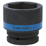 Головка торцевая ударная шестигранная 1", 75 мм KING TONY 853575M Головка торцевая ударная шестигранная 1", 75 мм KING TONY 853575M