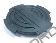 Накладка резиновая на домкрат подкатной, диам. 106 h18 Накладка резиновая на домкрат подкатной, диам. 106 h18