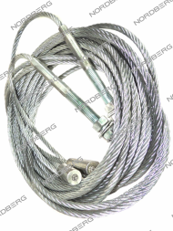 Трос для подъемника N4122HE-6B (4,8 м) (комплект 2 шт.) (L 13010 мм) NORDBERG N4122H-6T#L-ROPE Трос для подъемника N4122HE-6B (4,8 м) (комплект 2 шт.) (L 13010 мм) NORDBERG N4122H-6T#L-ROPE