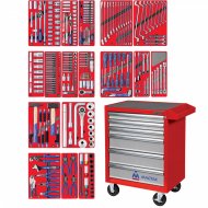 Набор инструментов "ЭКСПЕРТ" в красной тележке, 323 предмета МАСТАК 52-06323R