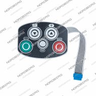 Запчасть кнопки (наклейка) для NF13P Запчасть кнопки (наклейка) для NF13P