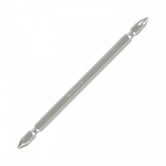 Вставка (бита) торцевая 1/4", Phillips, PH2, L = 150 мм, двухсторонняя, для шуруповерта KING TONY 131502P
