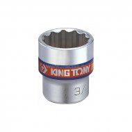 Головка торцевая стандартная двенадцатигранная 3/8", 5/16", дюймовая KING TONY 333010S Головка торцевая стандартная двенадцатигранная 3/8", 5/16", дюймовая KING TONY 333010S