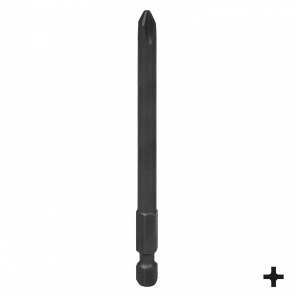 Вставка (бита) торцевая 1/4", Phillips, PH3, L = 90 мм, для шуруповерта KING TONY 719003P