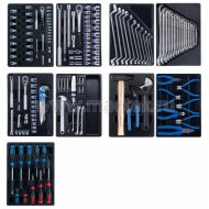 Набор инструментов для тележки, 9 ложементов, 161 предмет KING TONY 936-005MRD Набор инструментов для тележки, 9 ложементов, 161 предмет KING TONY 936-005MRD