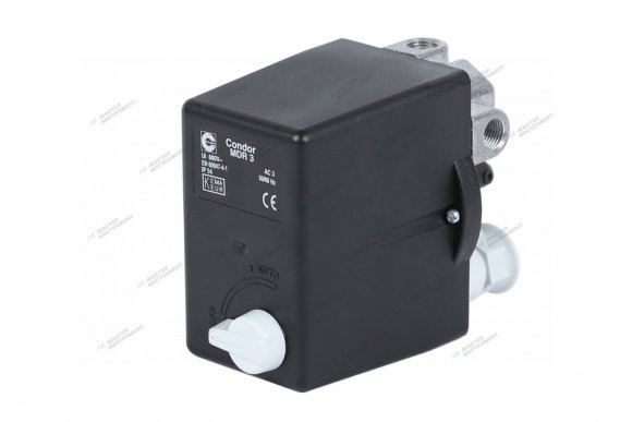 Реле давления Condor MDR3/16 3х1/4F+1х3/8F, 24 А, 380 В CONDOR 4996162493 Реле давления Condor MDR3/16 3х1/4F+1х3/8F, 24 А, 380 В CONDOR 4996162493