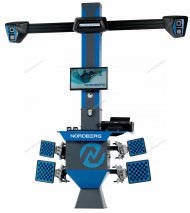 Стенд сход-развал 3D настенный, без колонны NORDBERG C802-C_синий Стенд сход-развал 3D настенный, без колонны NORDBERG C802-C_синий