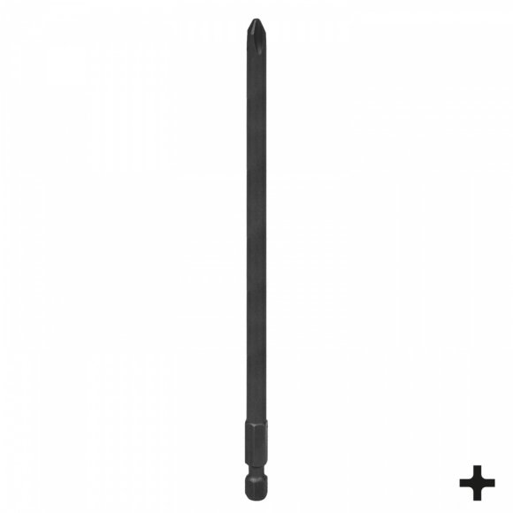 Вставка (бита) торцевая 1/4", Phillips, PH3, L = 150 мм, для шуруповерта KING TONY 711503P