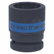 Головка торцевая ударная двенадцатигранная 3/4", 32 мм KING TONY 653032M Головка торцевая ударная двенадцатигранная 3/4", 32 мм KING TONY 653032M