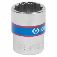 Головка торцевая стандартная двенадцатигранная 3/8", 16 мм KING TONY 333016M Головка торцевая стандартная двенадцатигранная 3/8", 16 мм KING TONY 333016M