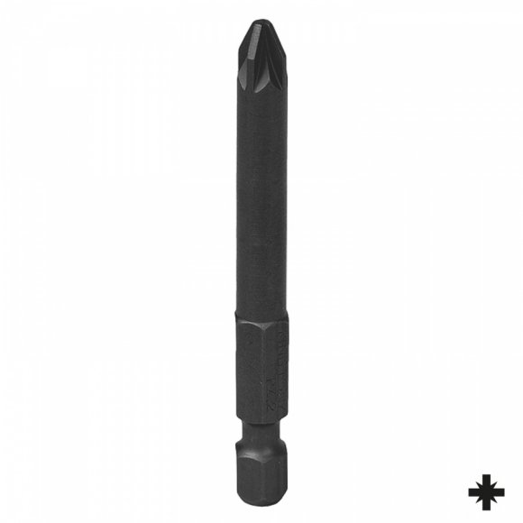 Вставка (бита) торцевая 1/4", Pozidriv, PZ2, L = 70 мм, для шуруповерта KING TONY 717002Z