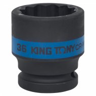 Головка торцевая ударная двенадцатигранная 3/4", 36 мм KING TONY 653036M Головка торцевая ударная двенадцатигранная 3/4", 36 мм KING TONY 653036M