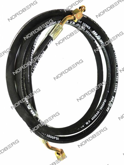 Шланг для подъемника 4120A-4T 2800мм (с 11.2017 года) NORDBERG 4120A-4T#H2800NEW Шланг для подъемника 4120A-4T 2800мм (с 11.2017 года) NORDBERG 4120A-4T#H2800NEW