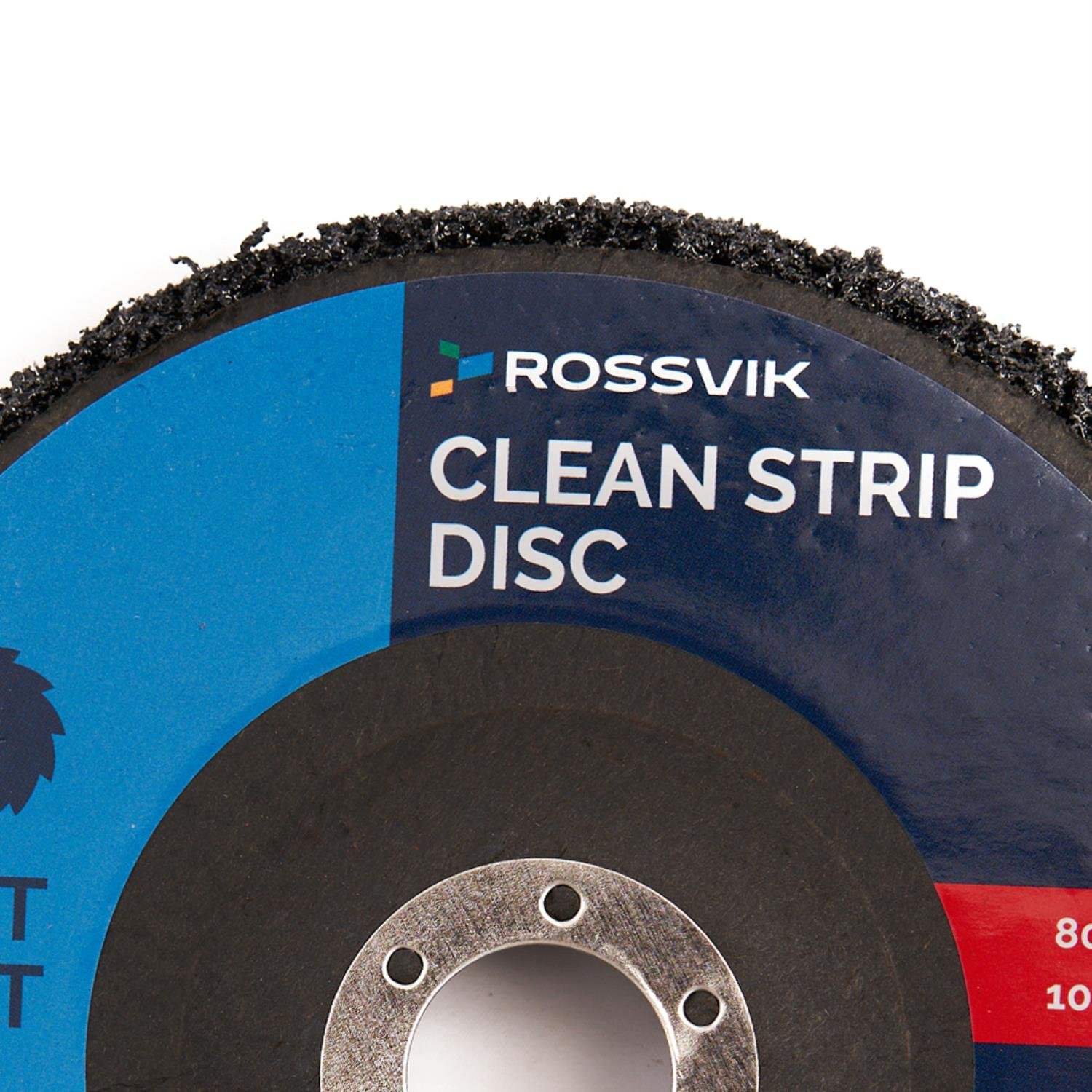 Круг зачистной из синтетического волокна ROSSVIK 150*22мм черный, 80м/с, 10200об/мин