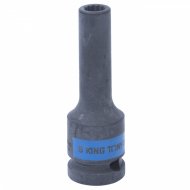 Головка торцевая ударная глубокая двенадцатигранная 1/2", 8 мм KING TONY 443008M Головка торцевая ударная глубокая двенадцатигранная 1/2", 8 мм KING TONY 443008M