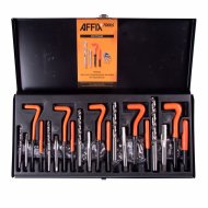 Набор для восстановления резьбы М5х0,8 - М12х1,75, 131 предмет, кейс AFFIX AF35200131C Набор для восстановления резьбы М5х0,8 - М12х1,75, 131 предмет, кейс AFFIX AF35200131C