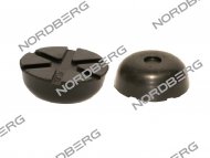 Накладка резиновая на домкрат подкатной диам. 84 h35