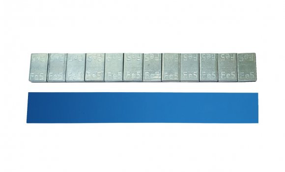 Адгезив стальной на синей ленте 60гр (12х5гр). (50шт)