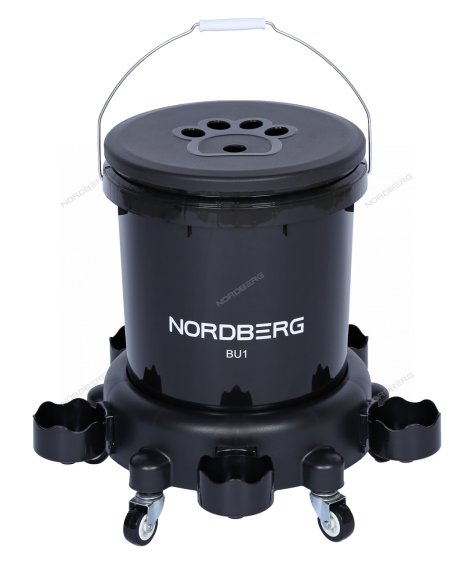 Ведро для мойки на колесах NORDBERG BU1 Ведро для мойки на колесах NORDBERG BU1