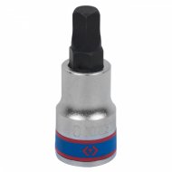 Насадка (бита) торцевая 1/2", Pentagon, 10 мм, L = 60 мм, пятигранная KING TONY 402A10