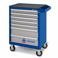 Тележка инструментальная, 7 полок, "ОПТИМА", синяя МАСТАК 521-07581MB Тележка инструментальная, 7 полок, "ОПТИМА", синяя МАСТАК 521-07581MB