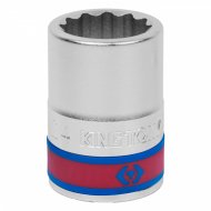 Головка торцевая стандартная двенадцатигранная 3/4", 24 мм KING TONY 633024M