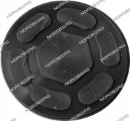 Опора резиновая на домкрат подкатной Ø95 h11