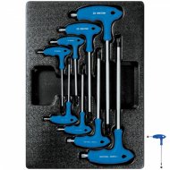 Набор L-образных ключей Torx, ложемент, 8 предметов KING TONY 9-22308PR