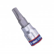Насадка (бита) торцевая 1/4", Torx, T40, L = 37 мм, с отверстием KING TONY 203740 Насадка (бита) торцевая 1/4", Torx, T40, L = 37 мм, с отверстием KING TONY 203740