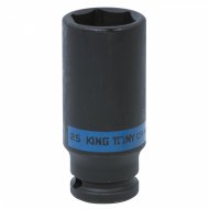Головка торцевая ударная глубокая шестигранная 1/2", 25 мм KING TONY 443525M Головка торцевая ударная глубокая шестигранная 1/2", 25 мм KING TONY 443525M