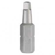 Вставка (бита) торцевая 1/4", Square, №0, L = 25 мм, квадратная KING TONY 102500R Вставка (бита) торцевая 1/4", Square, №0, L = 25 мм, квадратная KING TONY 102500R