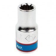 Головка торцевая стандартная двенадцатигранная 1/4", 7 мм KING TONY 233007M Головка торцевая стандартная двенадцатигранная 1/4", 7 мм KING TONY 233007M