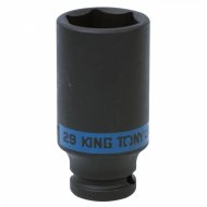 Головка торцевая ударная глубокая шестигранная 1/2", 29 мм KING TONY 443529M Головка торцевая ударная глубокая шестигранная 1/2", 29 мм KING TONY 443529M