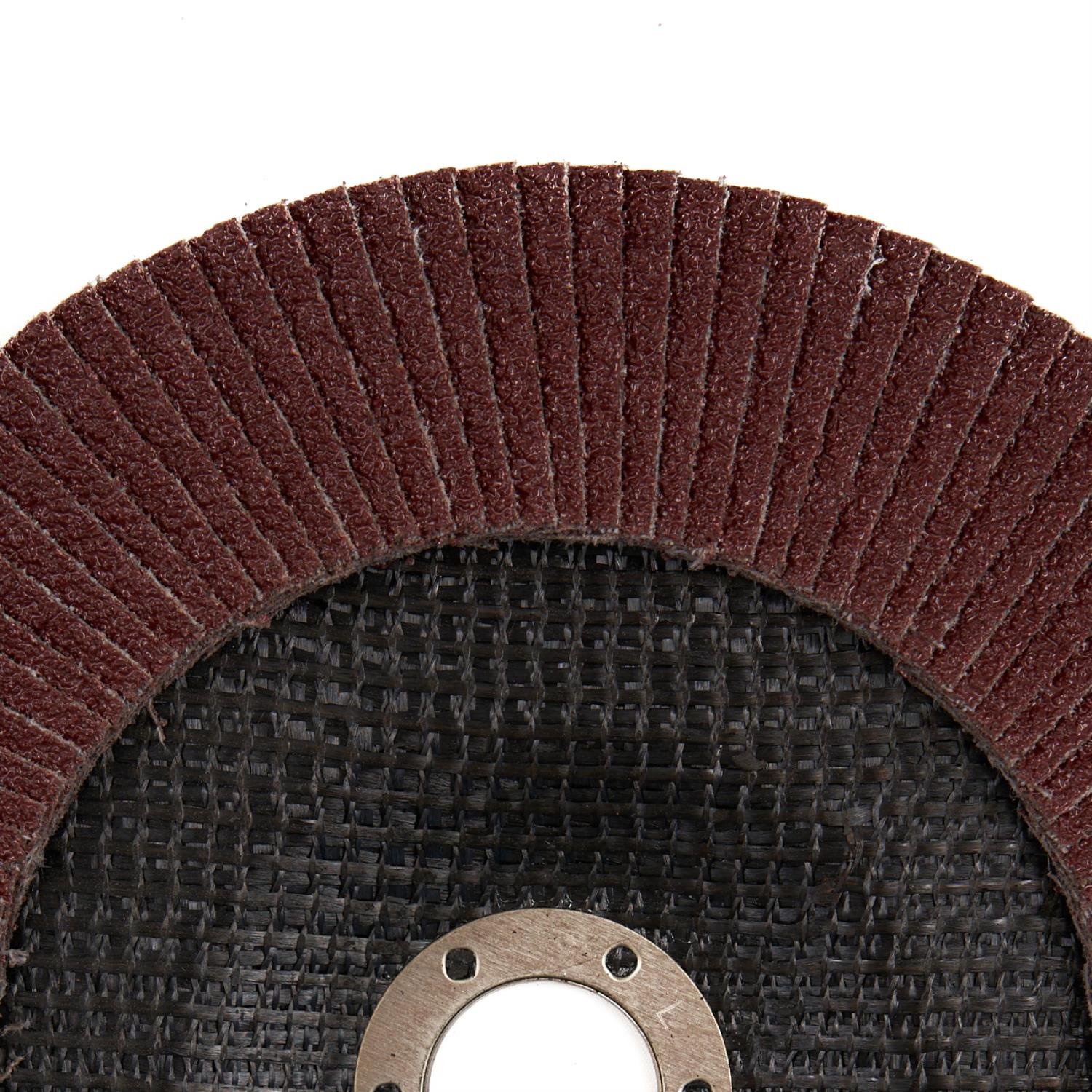 Круг шлифовальный лепестковый ROSSVIK 180*22мм 40 Grit. Тип29, Zr, 80м/с, 8500об/мин