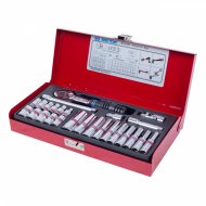 Набор торцевых головок с принадлежностями 1/4", шестигранные, 5/32"-1/2", 26 предметов KING TONY 2526SR Набор торцевых головок с принадлежностями 1/4", шестигранные, 5/32"-1/2", 26 предметов KING TONY 2526SR