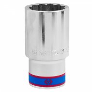 Головка торцевая глубокая двенадцатигранная 3/4", 36 мм KING TONY 623036M Головка торцевая глубокая двенадцатигранная 3/4", 36 мм KING TONY 623036M