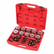 Набор оправок для монтажа и демонтажа сайлентблоков, 34-82 мм, кейс, 24 предмета МАСТАК 110-20024C Набор оправок для монтажа и демонтажа сайлентблоков, 34-82 мм, кейс, 24 предмета МАСТАК 110-20024C