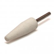 Абразив-конус (камень) (диам 20/длинна 65)