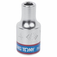 Головка торцевая стандартная шестигранная 1/4", 4 мм KING TONY 233504M Головка торцевая стандартная шестигранная 1/4", 4 мм KING TONY 233504M