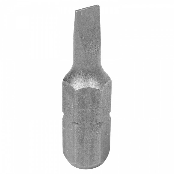 Вставка (бита) торцевая 1/4", Slotted, 4х0,5 мм, L = 25 мм KING TONY 102504S1